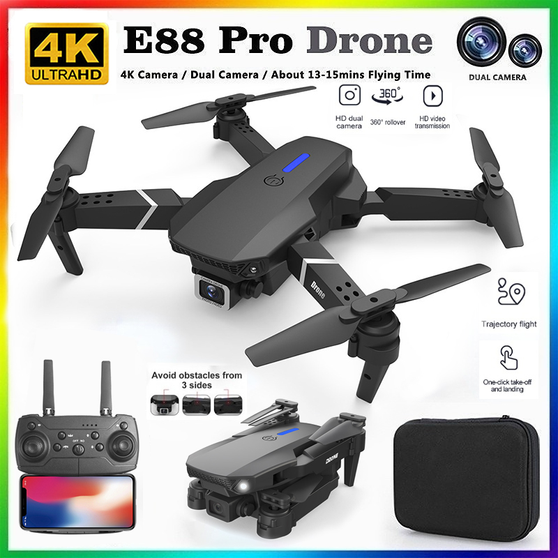 طائرة بدون طيار E88 احترافية ج - مراجعة Eachine Drone E58 وسعره