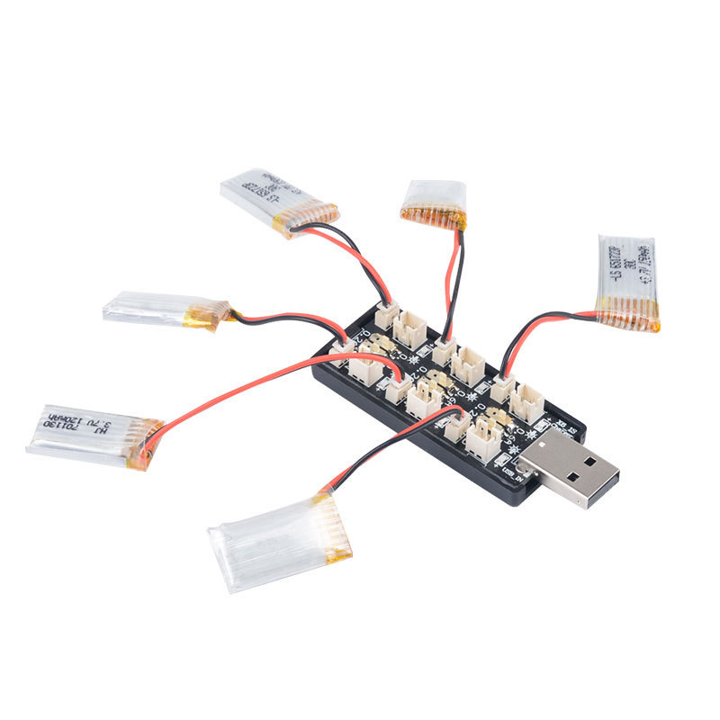 6CH USB 1S يبو/LiHv 3.7 فولت/4 - مراجعة Drone Power Bank وسعره
