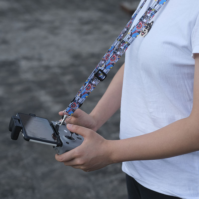 حزام أمان للرقبة مع خطاف وحبل  - مراجعة Drone Remote Controller Lanyard وسعره
