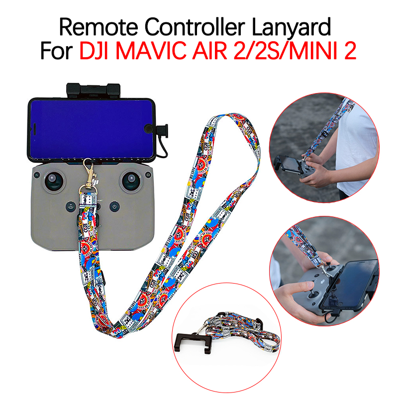 حزام أمان للرقبة مع خطاف وحبل  - مراجعة Drone Remote Controller Lanyard وسعره