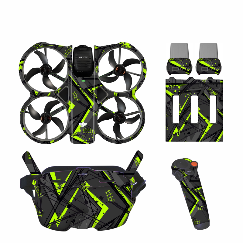 ملصقات واقية ملونة لطائرة DJI  - مراجعة Drone Power Bank وسعره